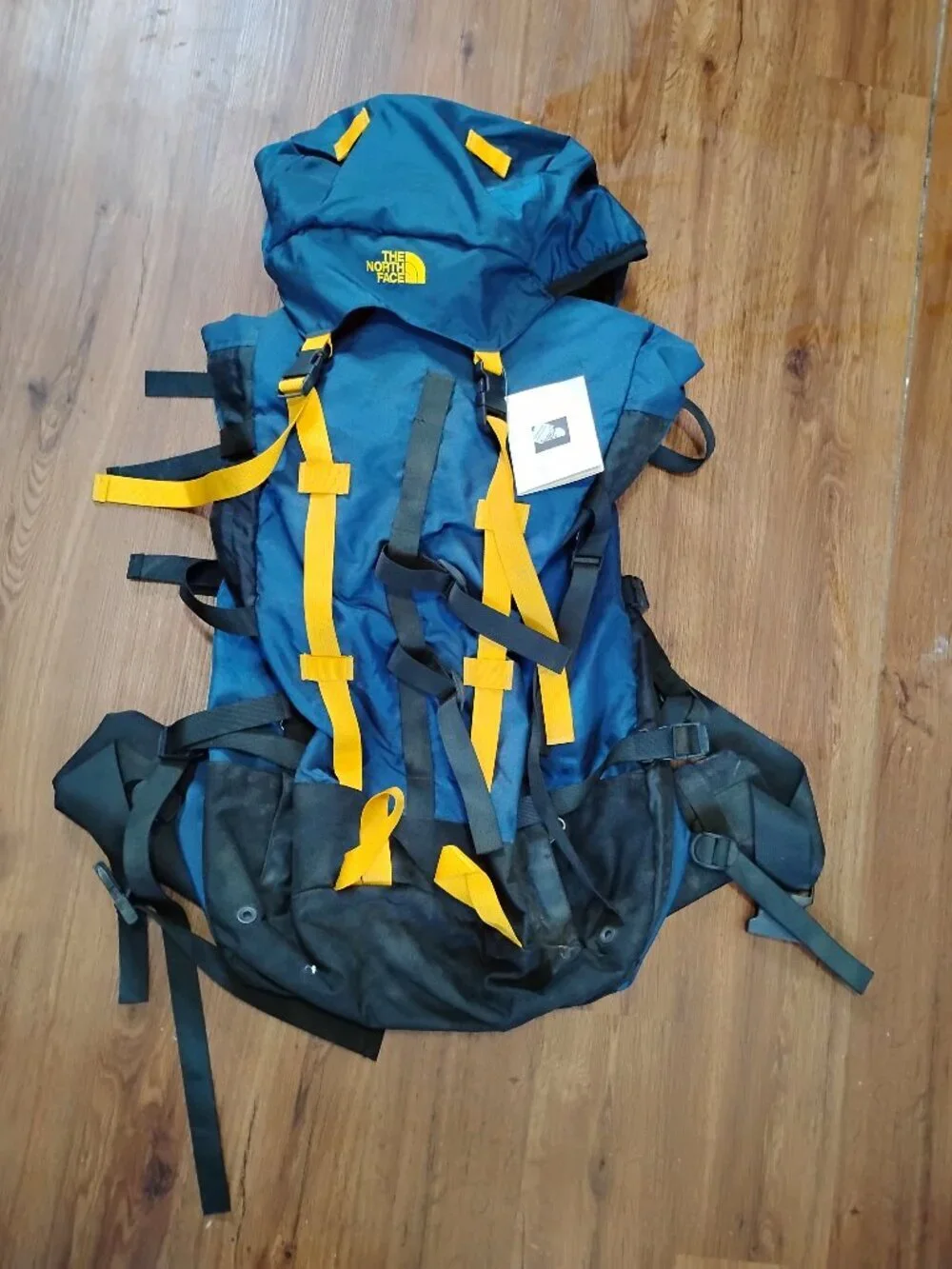 NWT Deadstock Vintage North Face Snow Leopard Backpack Hiking 65L